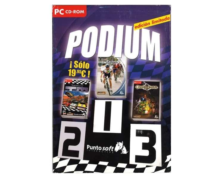 PACK PODIUM (3 JUEGOS)