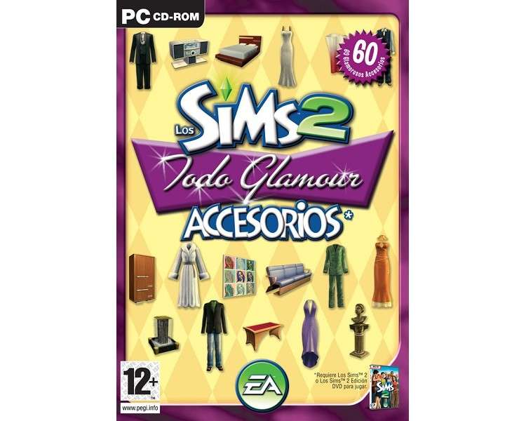 LOS SIMS 2 TODO GLAMOUR ACCESORIOS