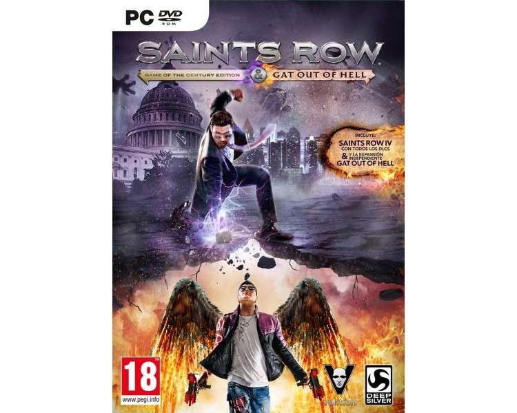 SAINTS ROW THE CENTURY EDITION & GAT OUT OF HELL