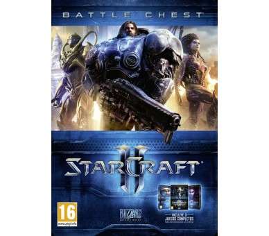 STARCRAFT II BATTLE CHEST (INCLUYE 3 JUEGOS COMPLETOS)