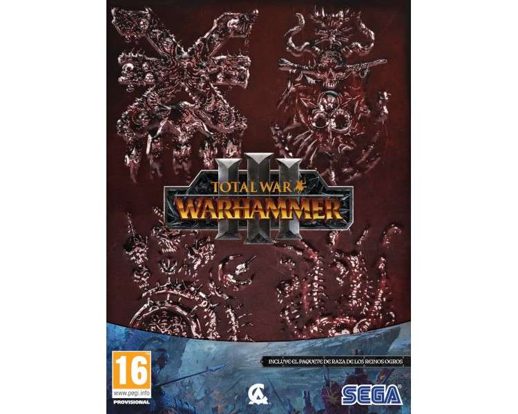 TOTAL WAR: WARHAMMER III LIMITED EDITION (INCLUYE PAQUETE DE RAZA DE LOS REINOS OGROS)