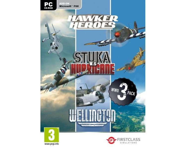 Hawker Heroes Add-on for Microsoft Flight Simulator FS 2004 and