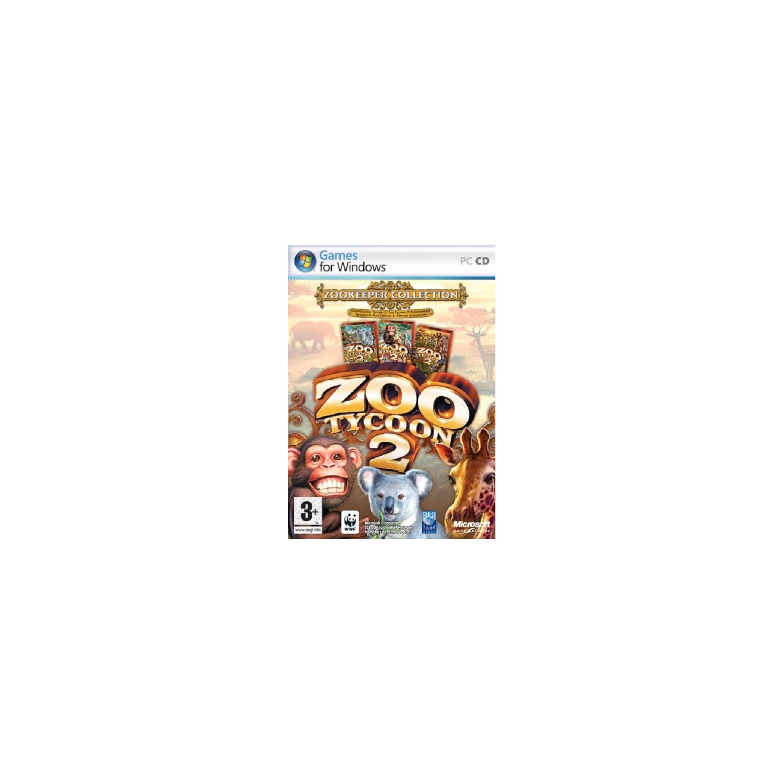 ZOO TYCOON 2 ZOOKEEPER COLLECTION