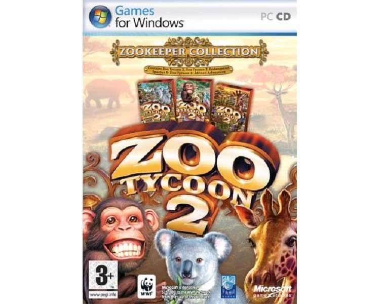 ZOO TYCOON 2 ZOOKEEPER COLLECTION