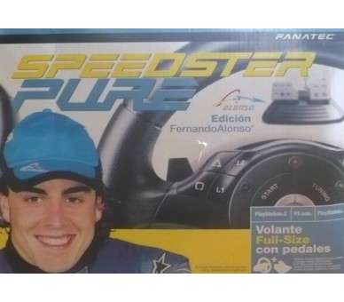 SPEEDSTER 3 VOLANTE FERNANDO ALONSO CON PEDAL (PS2/PSone)