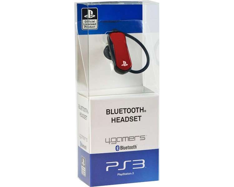 4GAMERS BLUETOOTH HEADSET ROJO (RED)