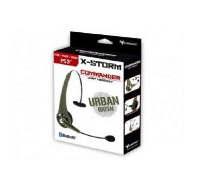 SUBSONIC CHAT HEADSET X-STORM COMMANDER URBAN GREEN