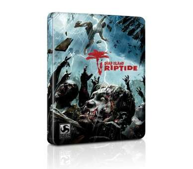 CAJA VACIAS METALICA DEAD ISLAND RIPTIDE  PS3