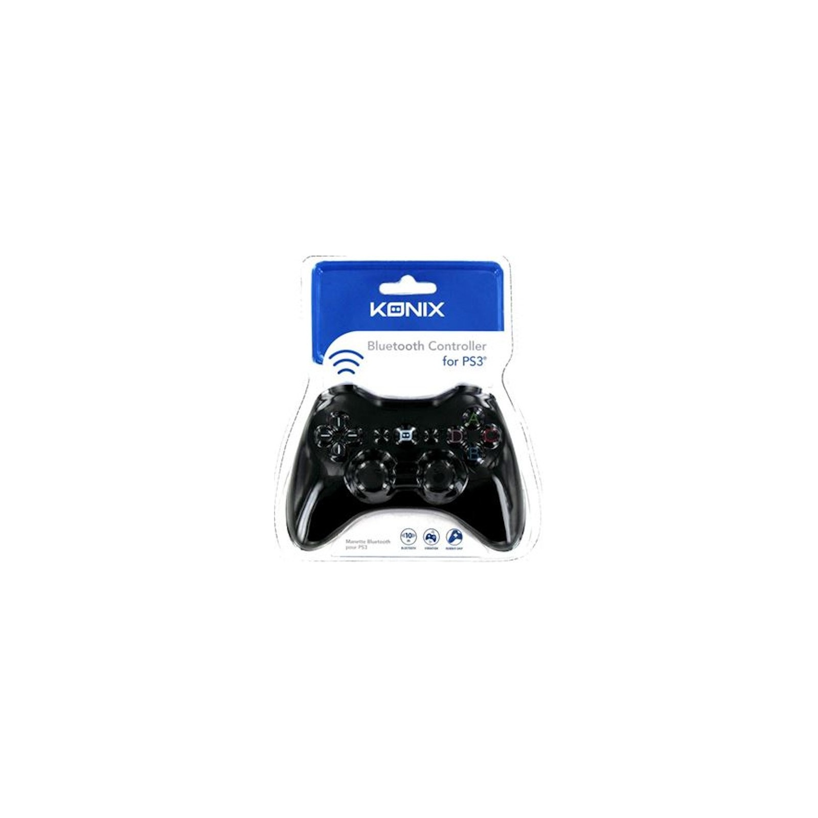 KONIX WIRELESS BLUETOOTH CONTROLER FOR PS3