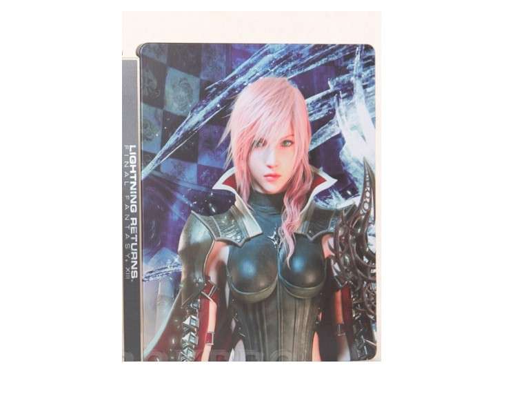 CAJA VACIAS METALICA LIGHTNING RETURNS FINAL FANTASY XIII  PS4