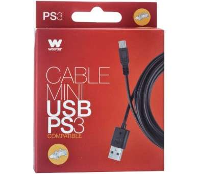 WOXTER CABLE MINI USB (3 METROS)