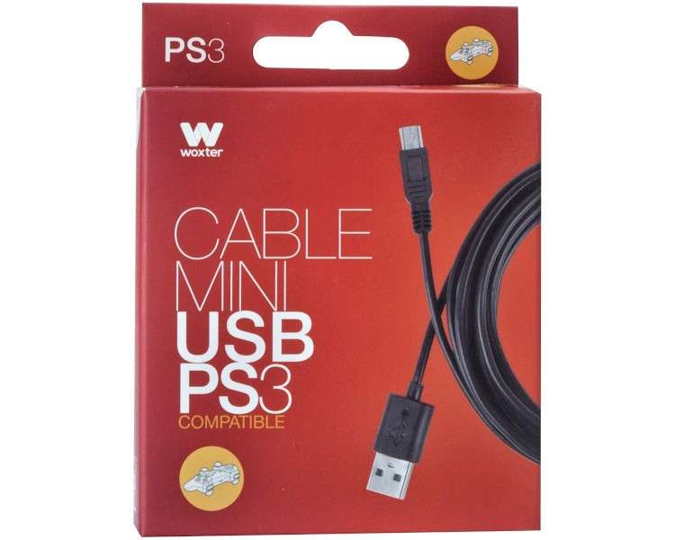 WOXTER CABLE MINI USB (3 METROS)