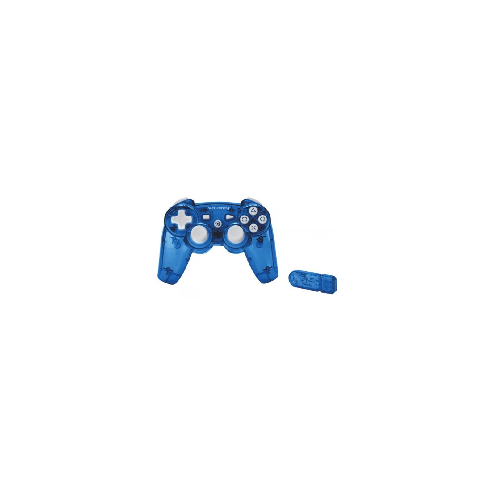 ROCK CANDY WIRELESS CONTROLLER AZUL FLURORESCENTE