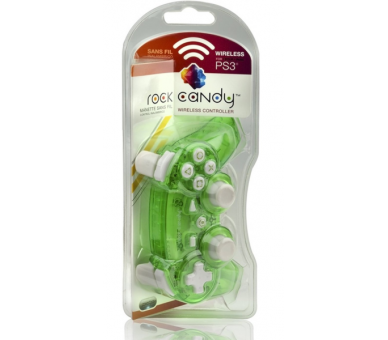 PDP ROCK CANDY WIRELESS CONTROLLER VERDE FLUORESCENTE