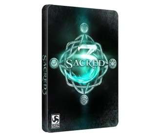 CAJA VACIAS METALICA SACRED  PS3