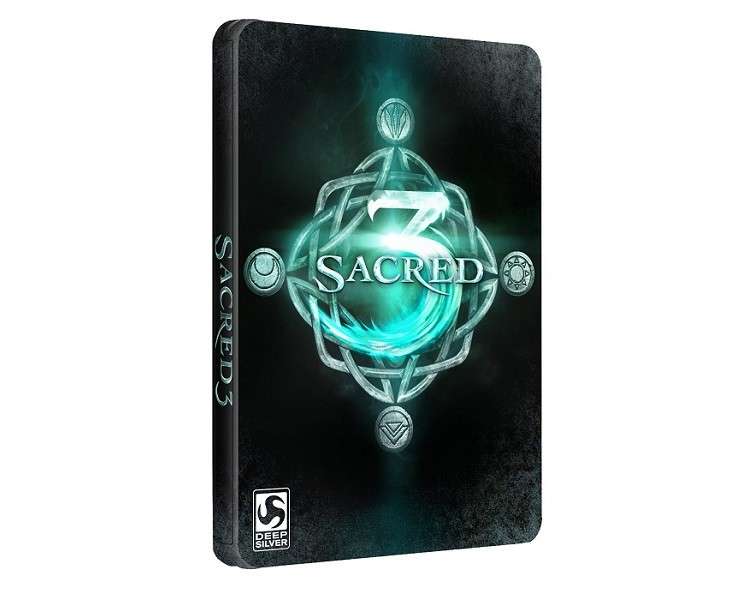 CAJA VACIAS METALICA SACRED  PS3