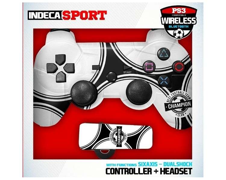 INDECA PACK SPORT 2016 (WIRELESS CONTROLLER + HEADSET)