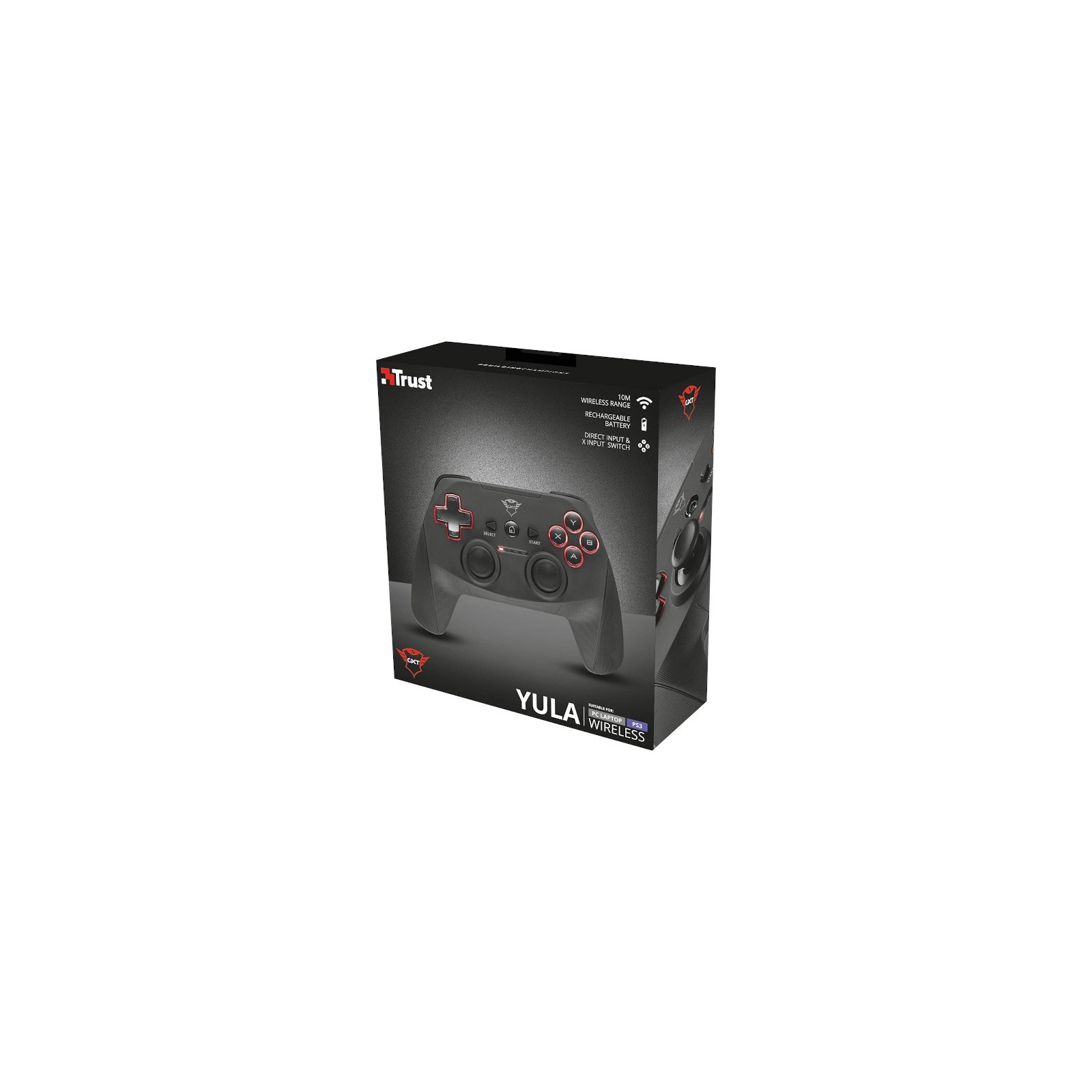 TRUST WIRELESS GAMEPAD BLACK GXT 545  ( PS3/PC )