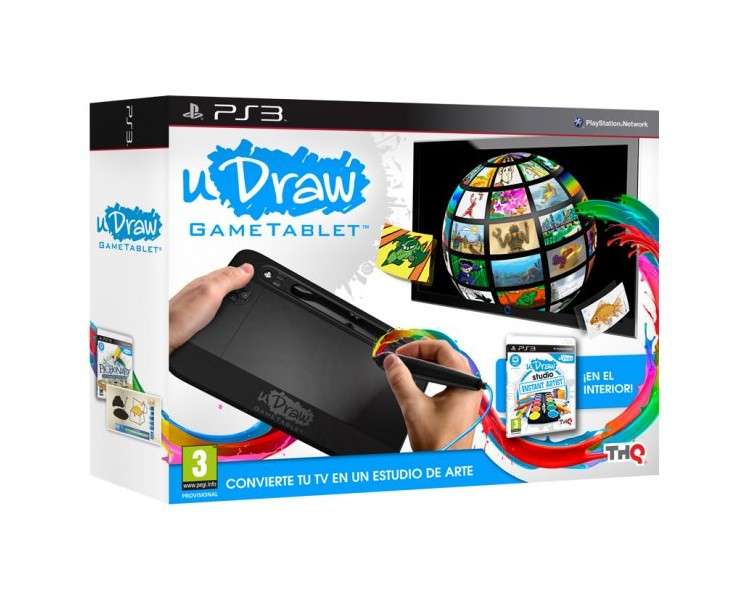 UDRAW GAME TABLET HD+ARTISTA AL INSTANTE