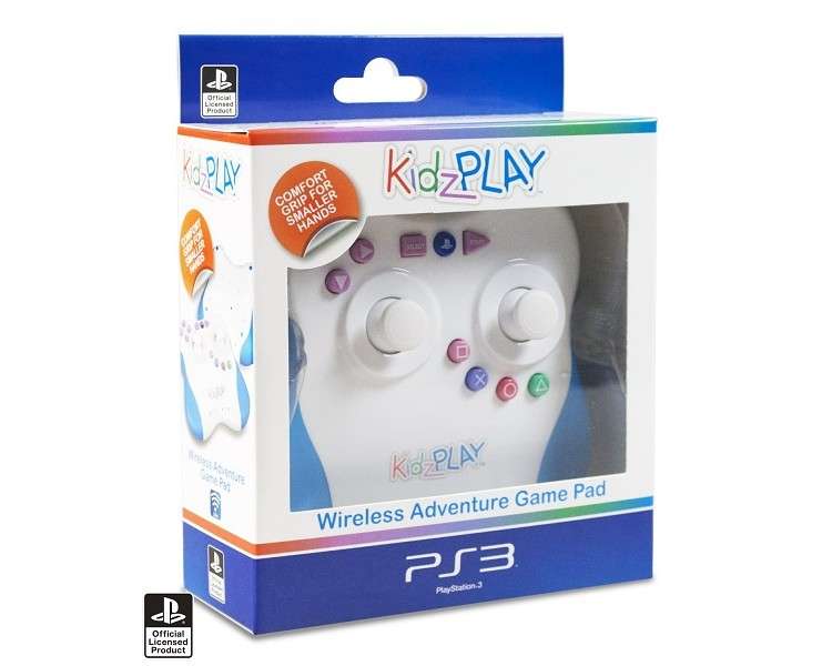 KIDZPLAY MANDO INFANTIL WIRELESS OFICIAL L.SONY AZUL