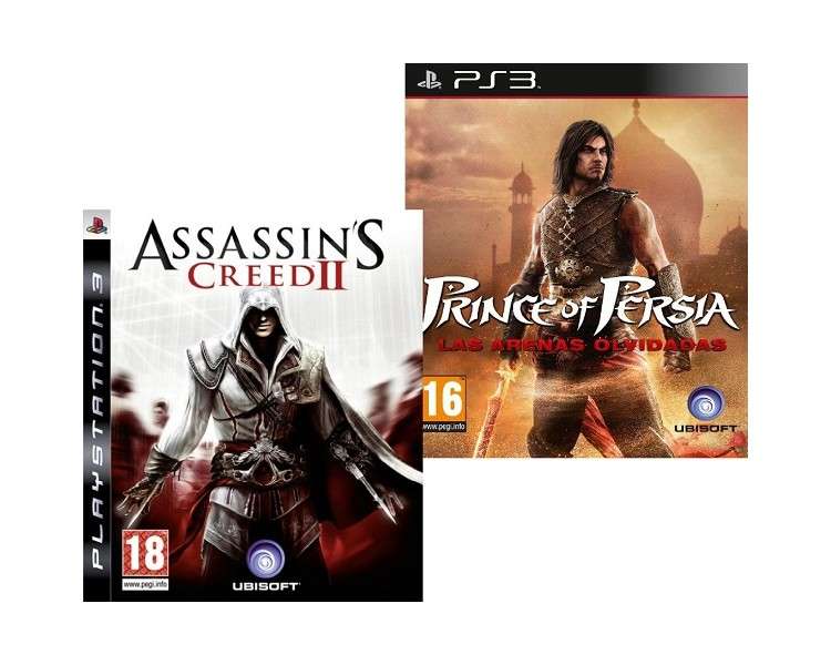 ASSASSINS CREED II + P.PERSIA:ARENAS OLVIDADAS