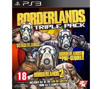 BORDERLANDS TRIPLE PACK (BORDERLAND+BORDERLAND 2+PRE-SEQUEL)