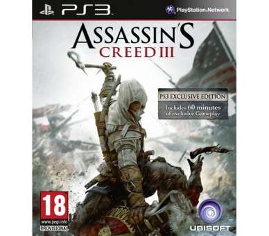 ASSASSINS CREED III BONUS ED.EXCLUSIVA