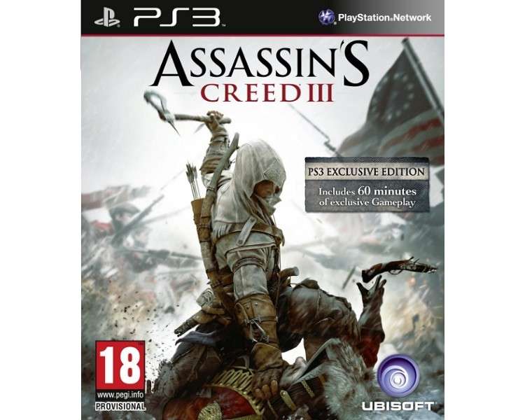 ASSASSINS CREED III BONUS ED.EXCLUSIVA