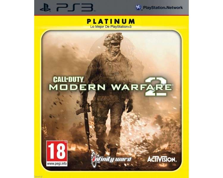 CALL OF DUTY:MODERN WARFARE 2 (PLATINUM)