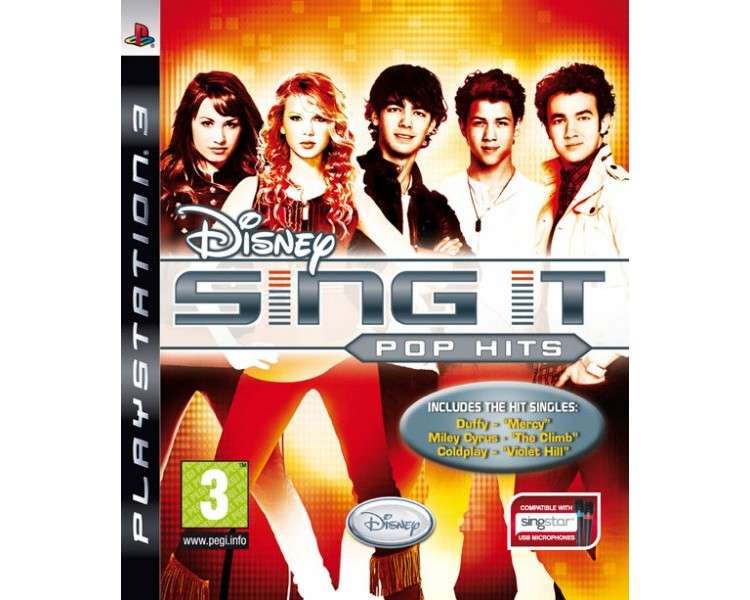 DISNEY SING IT:POP HITS (ESSENTIALS)