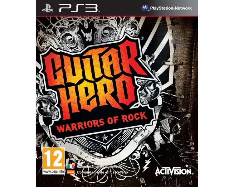 GUITAR HERO:WARRIORS OF ROCK