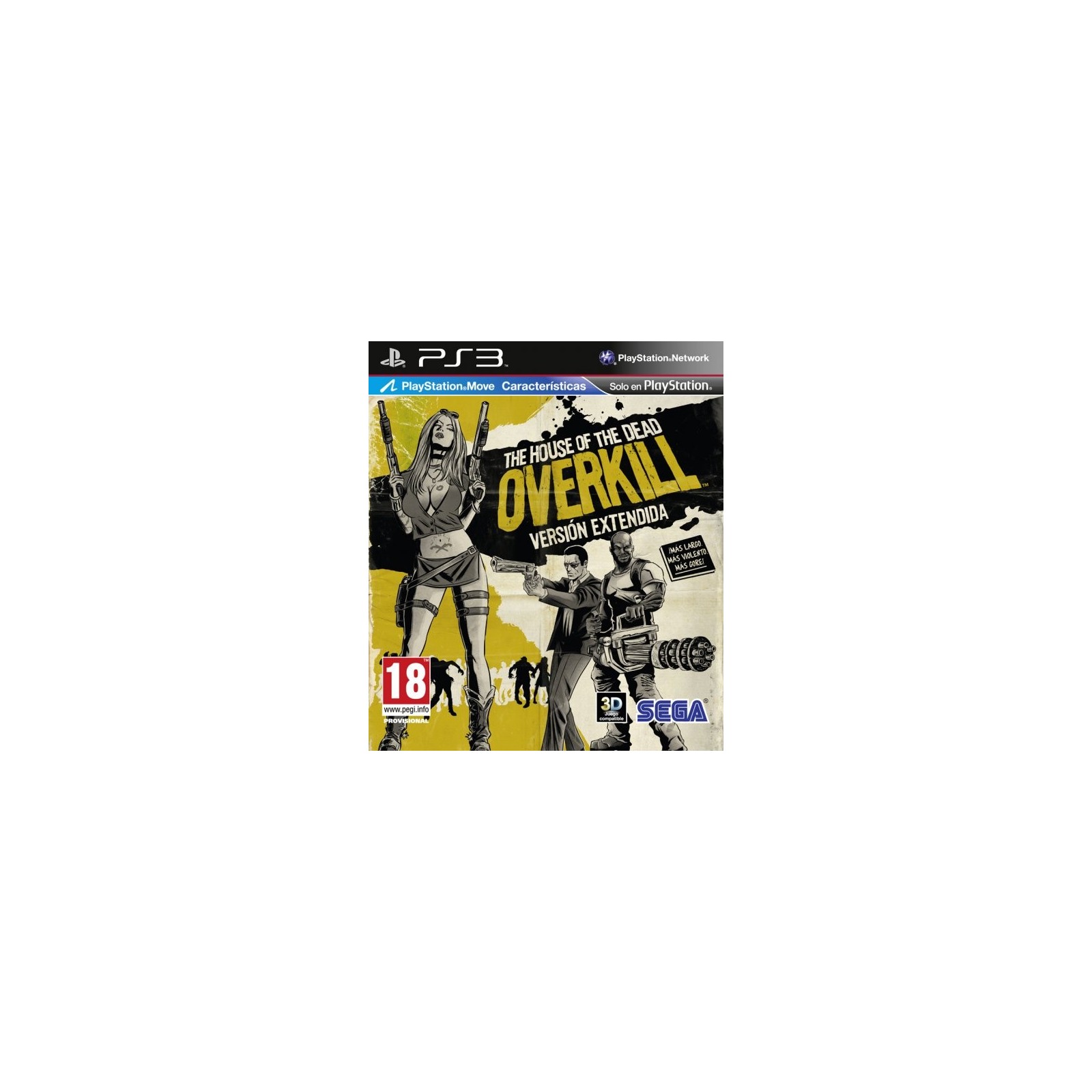 HOUSE OF THE DEAD:OVERKILL (VERSION EXTENDIDA) (ESSENTIALS)