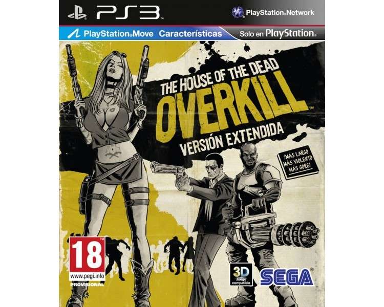 HOUSE OF THE DEAD:OVERKILL (VERSION EXTENDIDA) (ESSENTIALS)