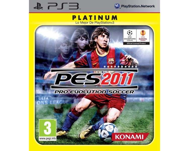 PES 2011:PRO EVOLUTION SOCCER (PLATINUM)