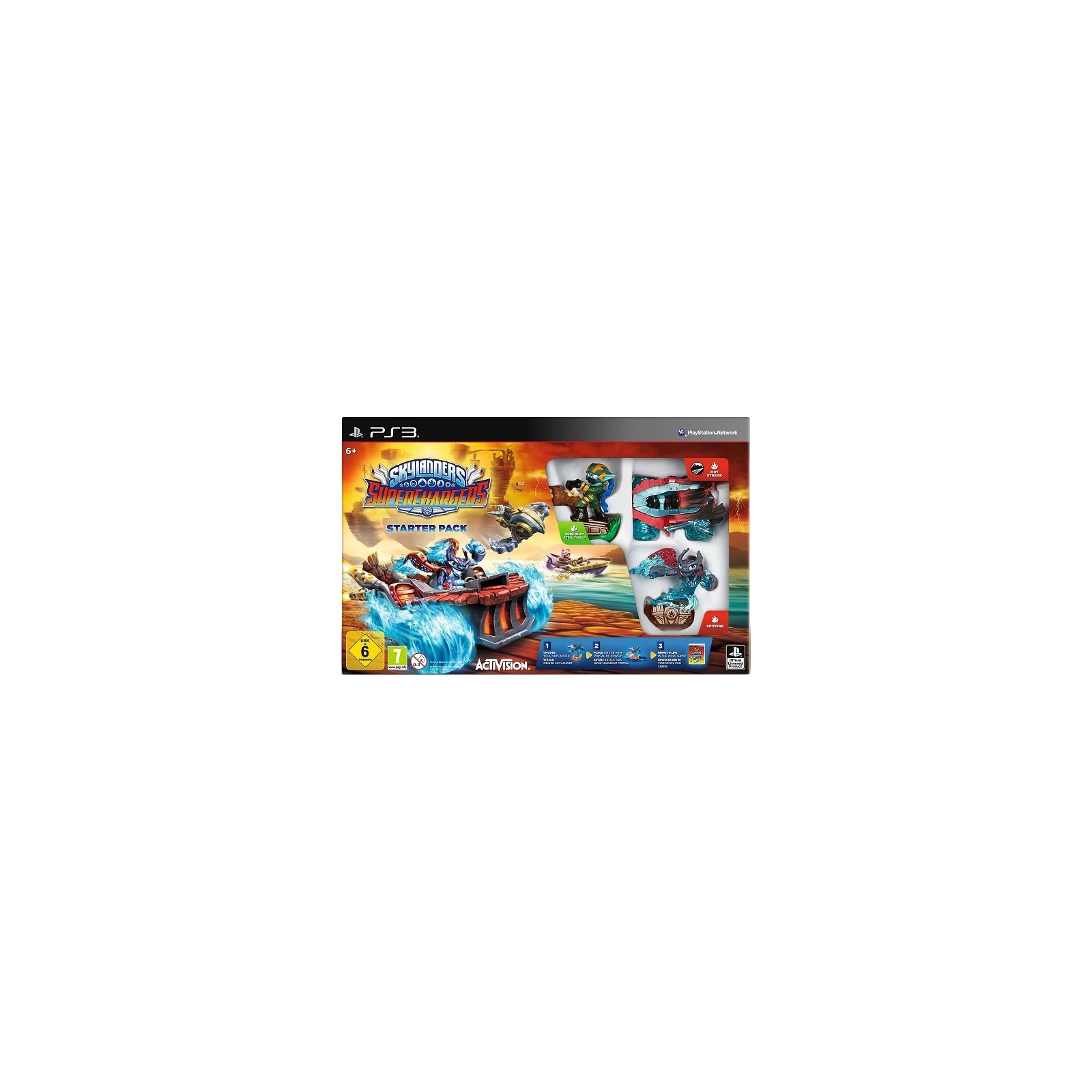 SKYLANDERS SUPERCHARGERS STARTER PACK