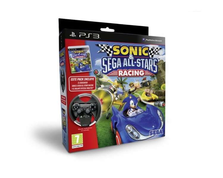 SONIC & SEGA ALL-STARS RACING + VOLANTE