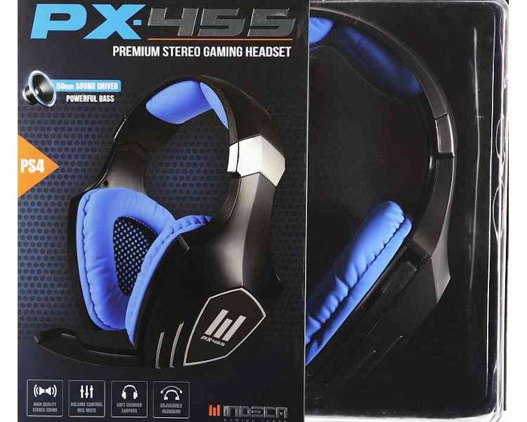 INDECA PREMIUM STEREO GAMING HEADSET PX455