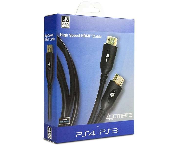 4GAMERS HIGH SPEED HDMI CABLE LICENCIADO