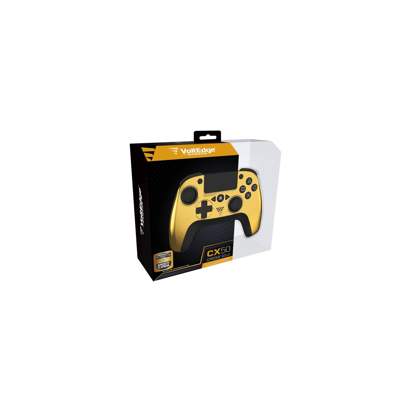 VOLTEDGE WIRELESS CONTROLLER CX50 CHROME GOLD (DORADO)