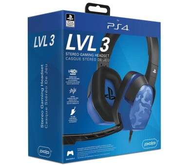 AFTERGLOW LVL 3 STEREO GAMING HEADSET CAMO AZUL