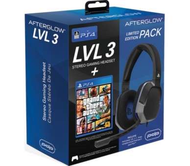 AFTERGLOW LVL 3 STEREO GAMING HEADSET + GRAND THEFT AUTO V (GTA V)