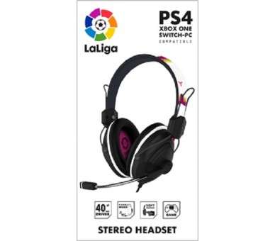 INDECA STEREO HEADSET LA LIGA (PS4/XBONE/SWITCH/PC)