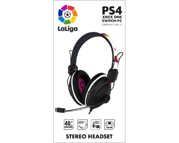 INDECA STEREO HEADSET LA LIGA (PS4/XBONE/SWITCH/PC)