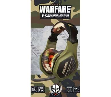 INDECA HEADSET WARFARE (PS4/XBONE/SWI/PC)