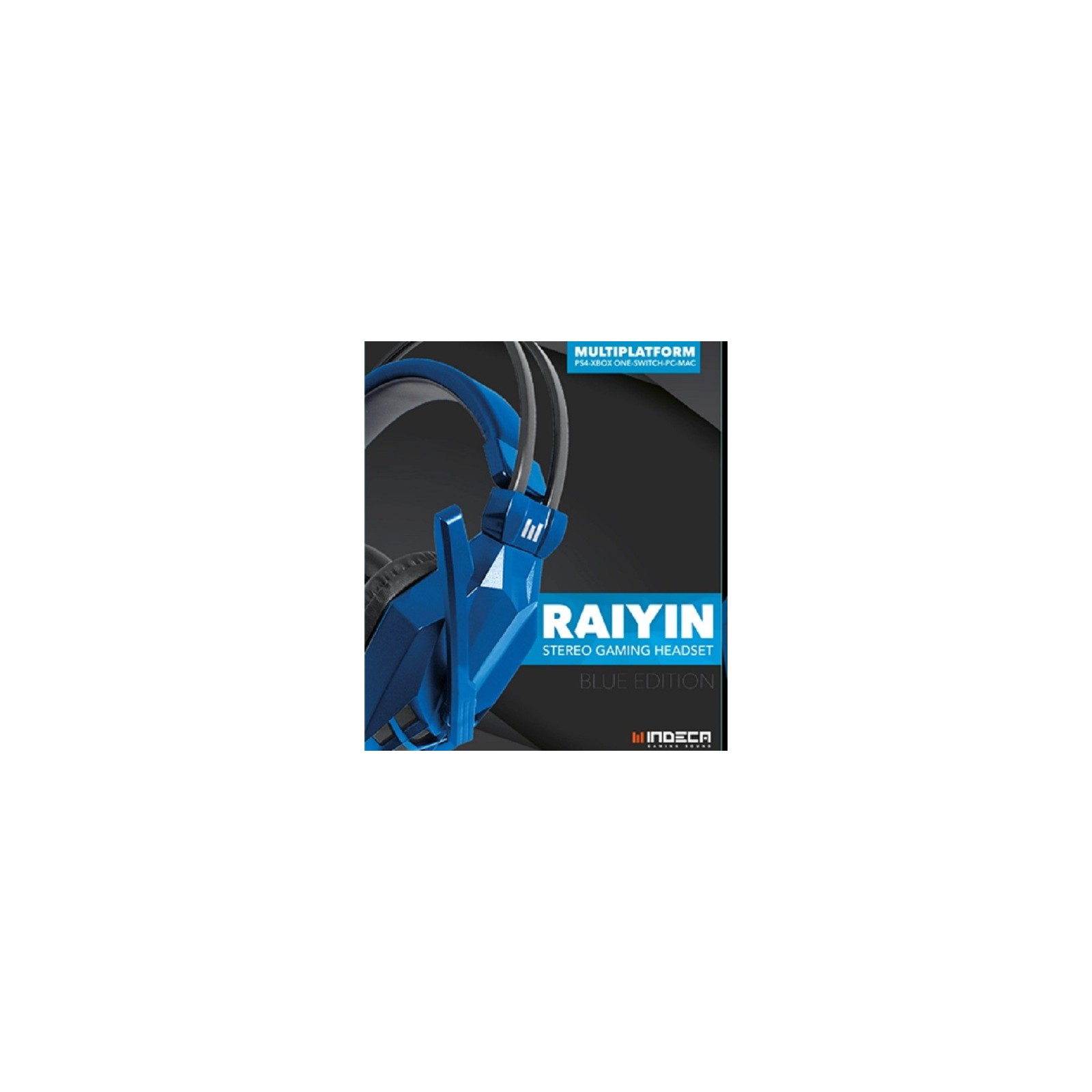 INDECA AURICULAR RAIYIN BLUE EDITION (PS4/XBONE/SWITCH/PC)