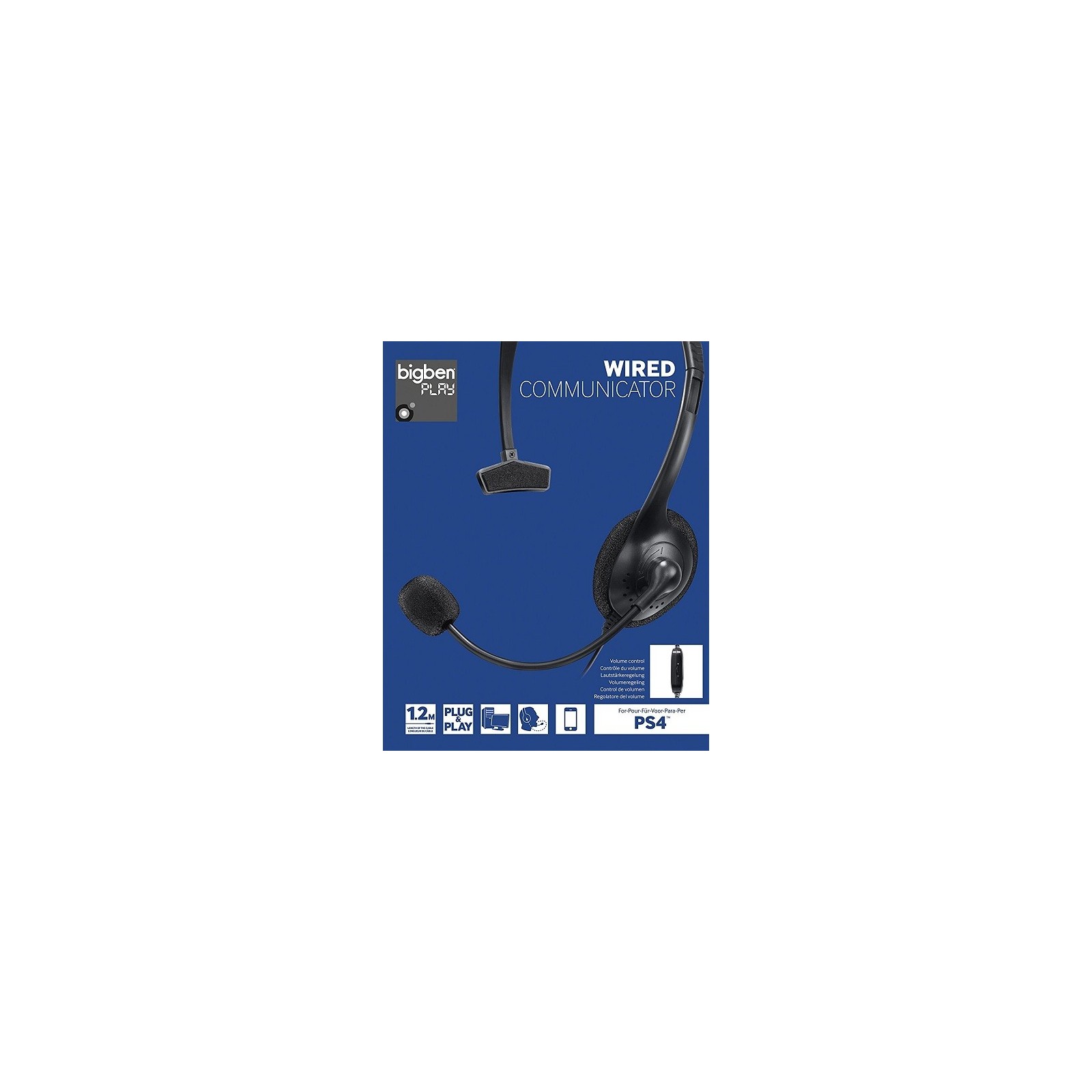 BIGBEN WIRED COMMUNICATOR HEADSET