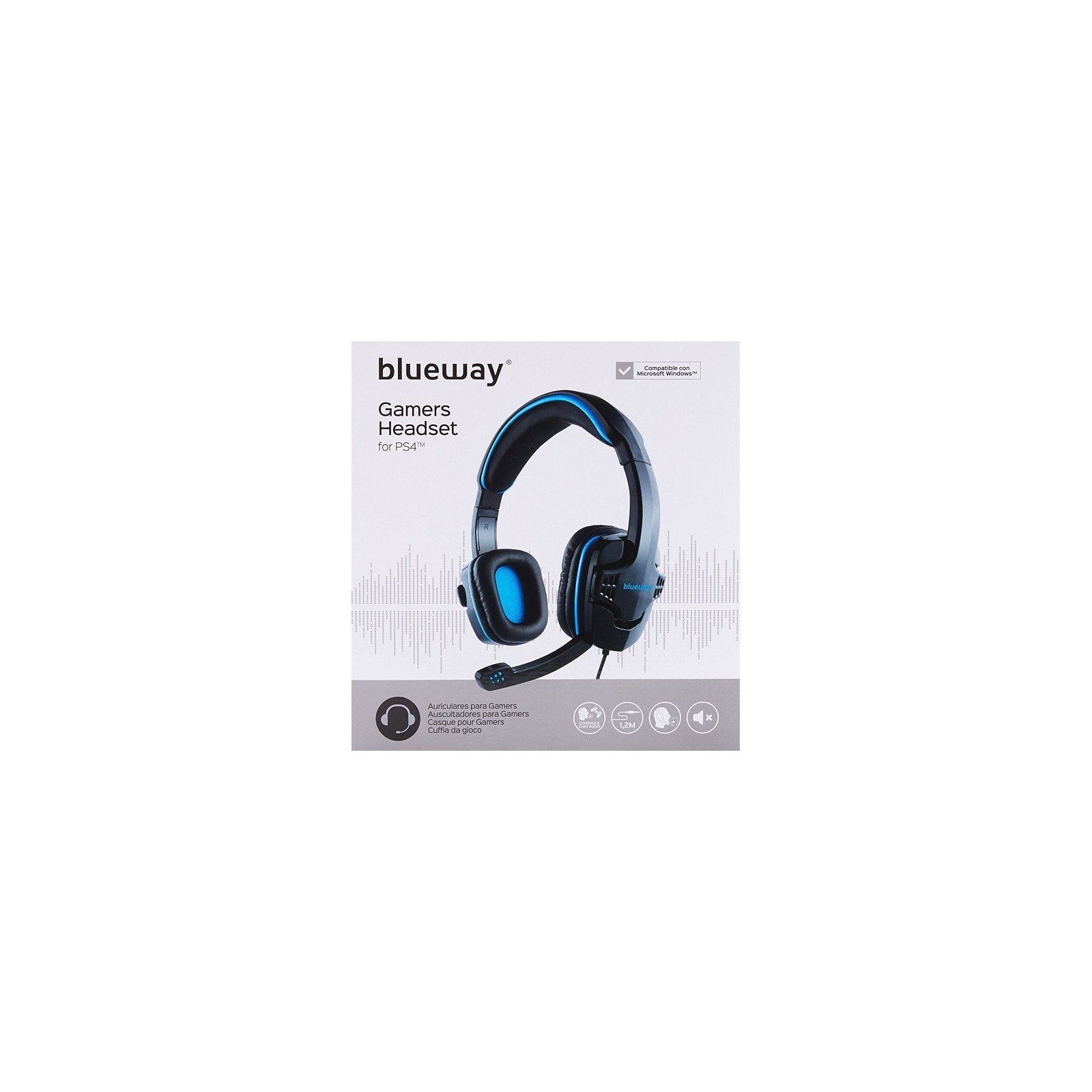 BLUEWAY GAMERS HEADSET (PS4/PC)