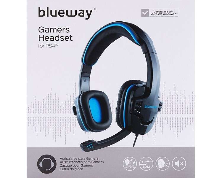 BLUEWAY GAMERS HEADSET (PS4/PC)