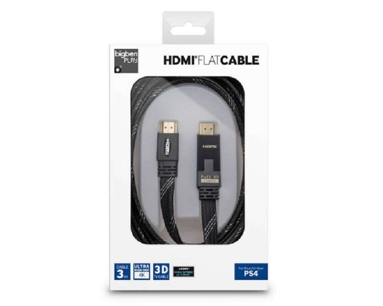 BIGBEN HDMI FLAT CABLE (3 METROS)