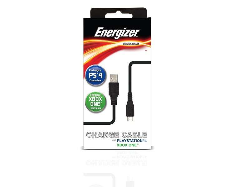 ENERGIZER CHARGE CABLE (PS4/PSVITA 2000/NEXT GEN)